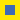 Blue text on yellow background